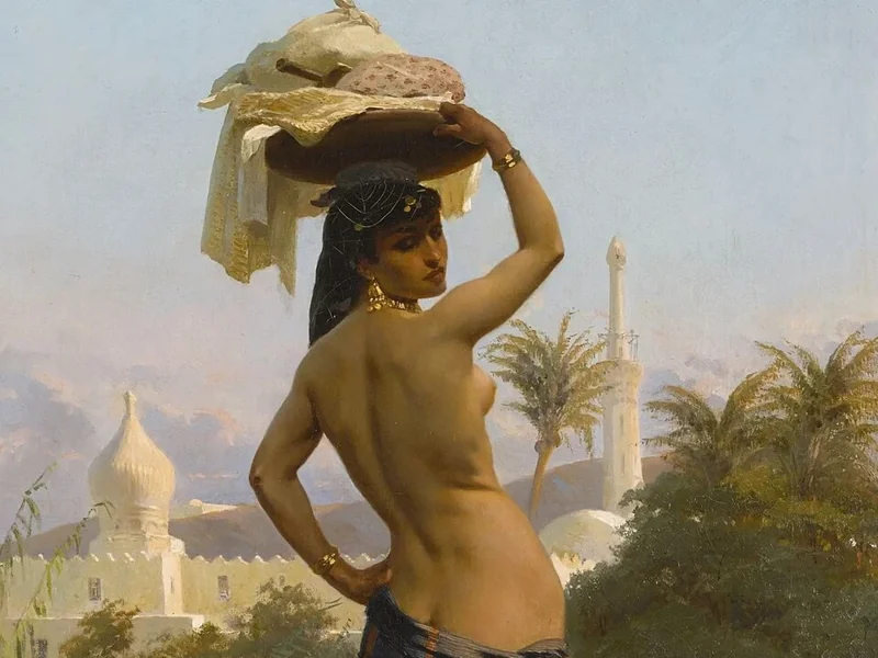 1806-Pierre François Eugène Giraud - La giovane lavandaia (1841)